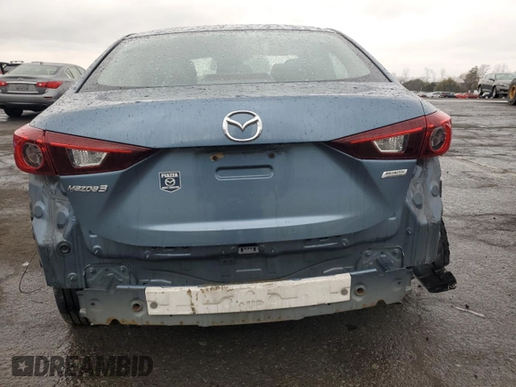 2015 Mazda 3 i SV with VIN JM1BM1T72F1246207, listed as a Copart auction lot 51022295 with 78,621 mi miles and Salvage Title. Bid and sale history available at carsss.com. Image 6.