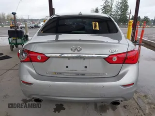 2014 Infiniti Q50 Sport with VIN JN1BV7APXEM670849, listed as a IAAI auction lot 41939363 with 124,766 mi miles and . Bid and sale history available at DreamBid. Image 16.