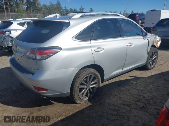 2013 Lexus RX 350 with VIN 2T2BK1BA5DC167931, listed as a IAAI auction lot 41832786 with 164,105 mi miles and . Bid and sale history available at DreamBid. Image 4.
