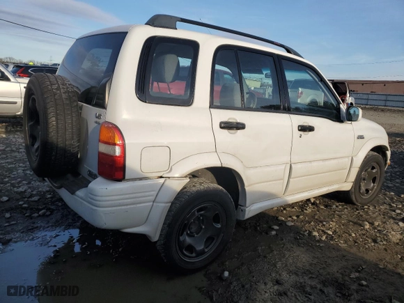 2000 Suzuki Grand Vitara JLX with VIN JS3TD62V4Y4121259, listed as a Copart auction lot 43538045 with 127,915 mi miles and Salvage Title. Bid and sale history available at carsss.com. Image 3.