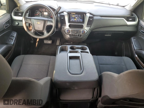 2015 Chevrolet Tahoe Commercial with VIN 1GNLC2EC1FR296841, listed as a Copart auction lot 60160605 with 105,096 mi miles and Salvage title. Bid and sale history available at DreamBid. Image 8.