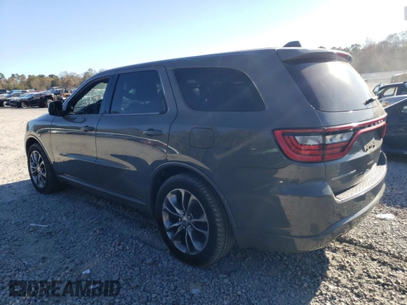 2020 Dodge Durango GT with VIN 1C4RDHDGXLC259020, listed as a Copart auction lot 82817884 with 81,631 mi miles and Salvage Title. Bid and sale history available at DreamBid. Image 2.