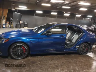 2021 Mercedes-Benz C with VIN W1KWF8HBXMR647994, listed as a IAAI auction lot 41387401 with 13,099 mi miles and . Bid and sale history available at DreamBid. Image 14.