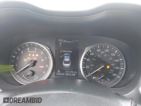 2020 Infiniti Q50 Luxe with VIN JN1EV7APXLM205739, listed as a IAAI auction lot 42084427 with 122,135 mi miles and . Bid and sale history available at DreamBid. Image 7.