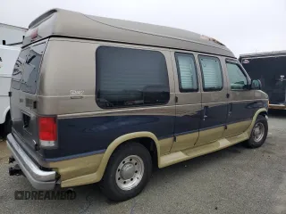 2001 Ford Econoline Cargo Recreational with VIN 1FDPE24L51HB59174, listed as a Copart auction lot 84857404 with 129,690 mi miles and Salvage Title. Bid and sale history available at DreamBid. Image 3.