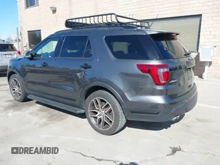 2019 Ford Explorer Sport with VIN 1FM5K8GTXKGA42549, listed as a IAAI auction lot 41548999 with 117,613 mi miles and . Bid and sale history available at carsss.com. Image 3.