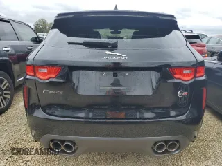 2020 Jaguar F-Pace SVR with VIN SADCZ2EE5LA660248, listed as a Copart auction lot 74197214 with 37,381 mi miles and Non Repairable. Bid and sale history available at DreamBid. Image 6.