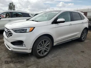2019 Ford Edge Titanium z VIN 2FMPK3K91KBC11193, wystawiony jako Copart lot #53717475 z przebiegiem 31 599 mil mil oraz Szkoda całkowita • Salvage title. Historia ofert i sprzedaży dostępna na DreamBid. Obrazek 1.