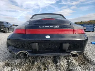 2004 Porsche 911 Carrera with VIN WP0CA29974S653815, listed as a Copart auction lot 80561034 with 63,686 mi miles and Salvage Title. Bid and sale history available at carsss.com. Image 6.