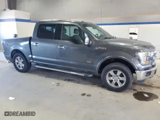 2016 Ford F-150 XLT with VIN 1FTEW1EP4GFD35267, listed as a Copart auction lot 50608575 with 77,795 mi miles and Salvage Title. Bid and sale history available at carsss.com. Image 4.