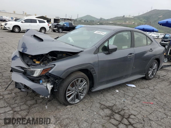 2022 Subaru WRX z VIN JF1VBAB69N8011567, wystawiony jako Copart lot #44463014 z przebiegiem 9914 mil mil oraz Tytuł czysty. Historia ofert i sprzedaży dostępna na DreamBid. Obrazek 1.