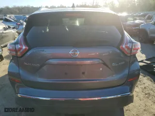 2017 Nissan Murano SL with VIN 5N1AZ2MH6HN163879, listed as a Copart auction lot 80060114 with 96,548 mi miles and Salvage Title. Bid and sale history available at carsss.com. Image 6.