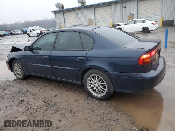 2004 Subaru Legacy Sedan (Natl) L with VIN 4S3BE625047203599, listed as a Copart auction lot 83462194 with 68,056 mi miles and Salvage Title. Bid and sale history available at carsss.com. Image 2.