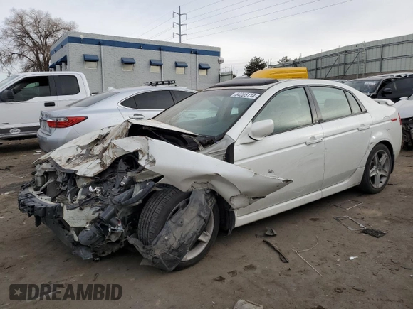 2005 Acura TL with VIN 19UUA66285A014533, listed as a Copart auction lot 84205114 with 0 mi miles and Salvage Title. Bid and sale history available at carsss.com. Image 1.