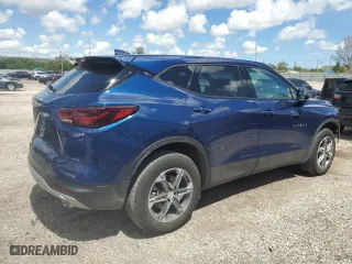 2023 Chevrolet Blazer LT with VIN 3GNKBCR48PS120522, listed as a Copart auction lot 72776514 with 7,377 mi miles and Salvage Title. Bid and sale history available at carsss.com. Image 3.