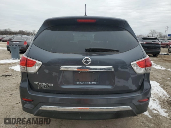 2013 Nissan Pathfinder SL with VIN 5N1AR2MN1DC603471, listed as a Copart auction lot 46274285 with 125,978 mi miles and Salvage Title. Bid and sale history available at carsss.com. Image 6.