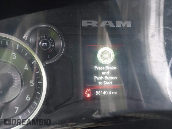 2022 Ram 2500 Big Horn with VIN 3C6UR5DJ6NG182451, listed as a IAAI auction lot 41237938 with 88,140 mi miles. Bid and sale history available at carsss.com. Image 7.