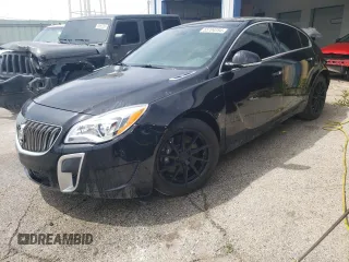 2014 Buick Regal GS with VIN 2G4GU5GX1E9226818, listed as a Copart auction lot 55704254 with 70,290 mi miles and Salvage Title. Bid and sale history available at carsss.com. Image 1.