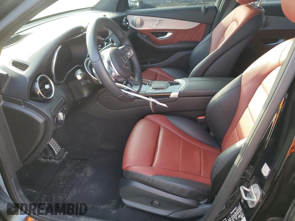 2021 Mercedes-Benz GLC with VIN W1N0J8EBXMF920851, listed as a Copart auction lot 46797725 with 88,523 mi miles and Salvage Title. Bid and sale history available at carsss.com. Image 7.