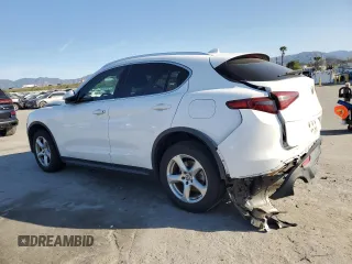2019 Alfa Romeo Stelvio z VIN ZASPAJAN3K7C72152, wystawiony jako Copart lot #49764735 z przebiegiem 53 857 mil mil oraz Szkody całkowita. Historia ofert i sprzedaży dostępna na DreamBid. Obrazek 2.