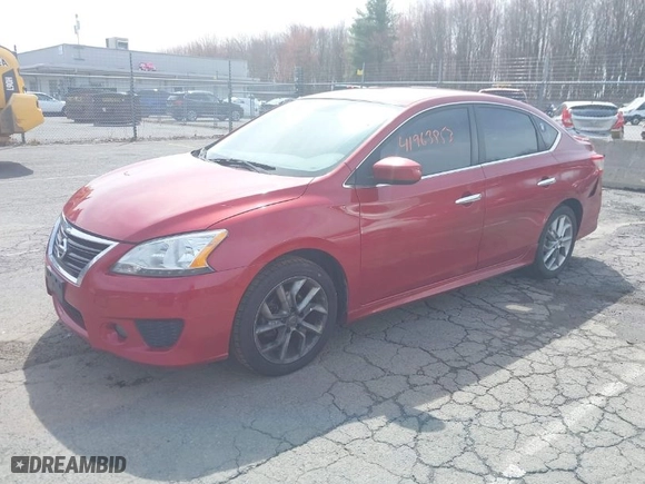 2014 Nissan Sentra SV with VIN 3N1AB7AP6EL645171, listed as a IAAI auction lot 41963853 with 142,563 mi miles. Bid and sale history available at carsss.com. Image 2.