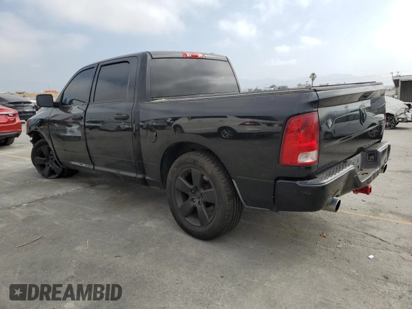 2012 Ram 1500 Express with VIN 1C6RD6KT4CS156807, listed as a Copart auction lot 62300235 with 176,960 mi miles and Salvage title. Bid and sale history available at DreamBid. Image 2.