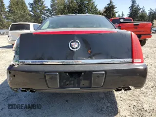 2008 Cadillac DTS 1SC with VIN 1G6KD57Y38U208564, listed as a Copart auction lot 52954255 with 143,490 mi miles and Salvage Title. Bid and sale history available at carsss.com. Image 6.