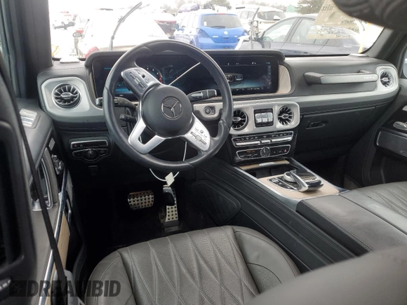 2021 Mercedes-Benz G 550 with VIN W1NYC6BJ9MX418324, listed as a Copart auction lot 38292194 with 14,800 mi miles and . Bid and sale history available at DreamBid. Image 8.