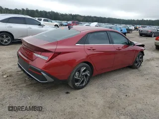 2024 Hyundai Elantra SEL z VIN KMHLS4DG2RU810043, wystawiony jako Copart lot #79940984 z przebiegiem 727 mil mil oraz Szkoda całkowita • Salvage title. Historia ofert i sprzedaży dostępna na DreamBid. Obrazek 3.