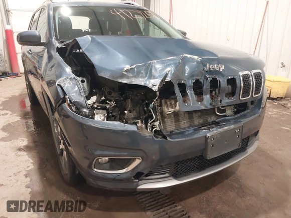 2020 Jeep Cherokee Limited with VIN 1C4PJMDX2LD516951, listed as a IAAI auction lot 41272629 with 99,717 mi miles and . Bid and sale history available at DreamBid. Image 6.