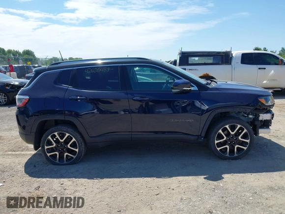 2018 Jeep Compass Limited z VIN 3C4NJDCB8JT147811, wystawiony jako IAAI lot #42600489 z przebiegiem 101 783 mil mil oraz . Historia ofert i sprzedaży dostępna na DreamBid. Obrazek 14.