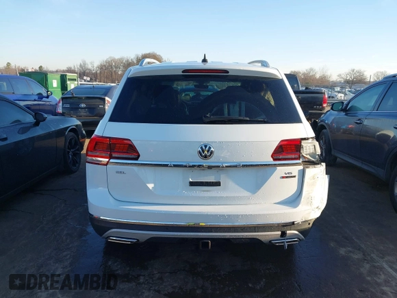 2019 Volkswagen Atlas SEL with VIN 1V2MR2CA2KC522314, listed as a IAAI auction lot 41487693 with 71,053 mi miles and . Bid and sale history available at DreamBid. Image 16.