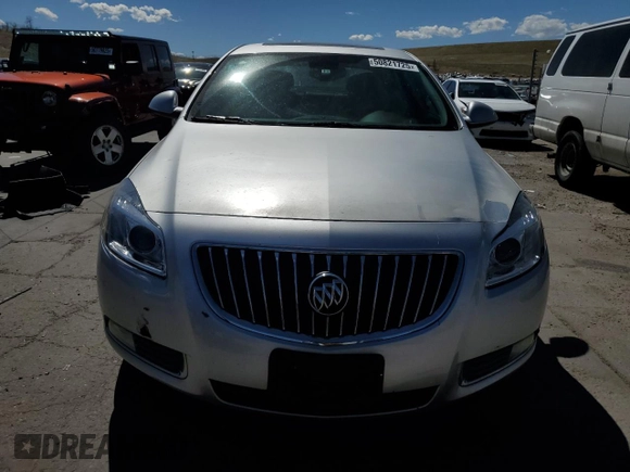2011 Buick Regal CXL Turbo TO7 with VIN W04G15GV6B1077778, listed as a Copart auction lot 50821725 with 125,743 mi miles and Clean Title. Bid and sale history available at carsss.com. Image 5.