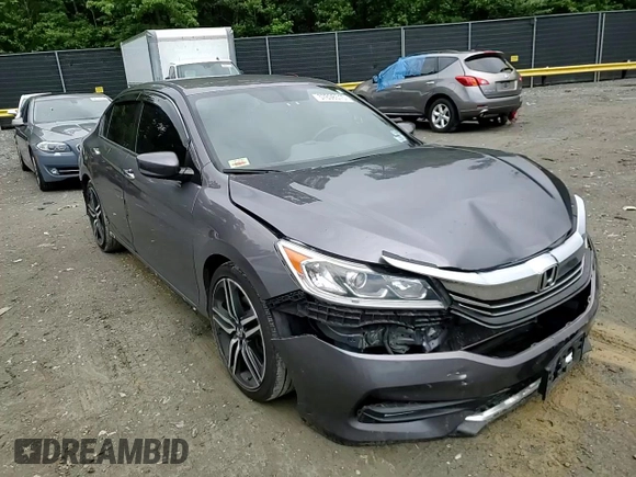 2016 Honda Accord Sport with VIN 1HGCR2F55GA116883, listed as a Copart auction lot 57898515 with 233,007 mi miles and Salvage title. Bid and sale history available at DreamBid. Image 13.