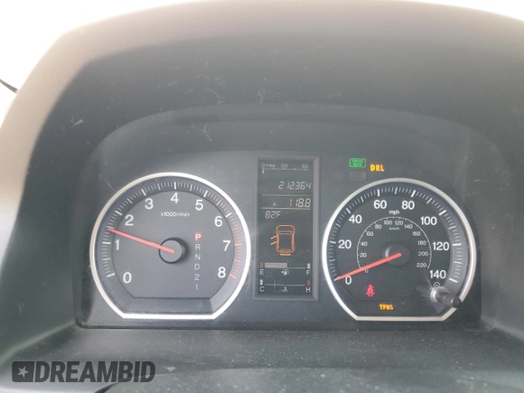 2009 Honda CR-V EX-L z VIN 5J6RE48759L042980, wystawiony jako Copart lot #54420535 z przebiegiem 212 364 mil mil oraz Szkoda całkowita • Salvage title. Historia ofert i sprzedaży dostępna na DreamBid. Obrazek 9.