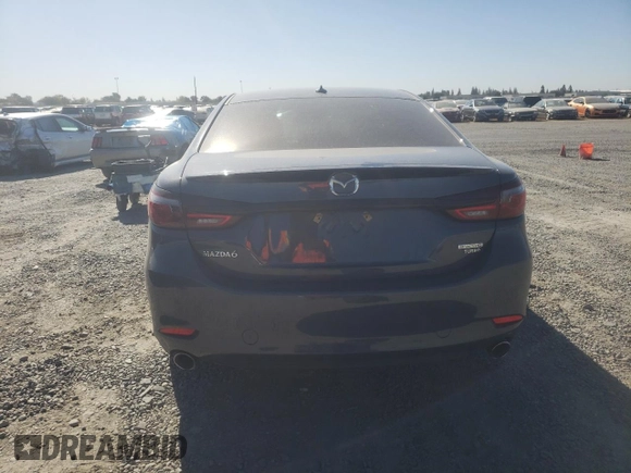2021 Mazda 6 Grand Touring Reserve with VIN JM1GL1WY1M1617013, listed as a Copart auction lot 76836264 with 38,484 mi miles and Salvage Title. Bid and sale history available at DreamBid. Image 6.