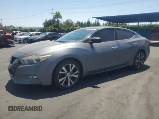 2016 Nissan Maxima S with VIN 1N4AA6AP2GC426142, listed as a Copart auction lot 61687425 with 301,480 mi miles and Salvage title. Bid and sale history available at DreamBid. Image 1.