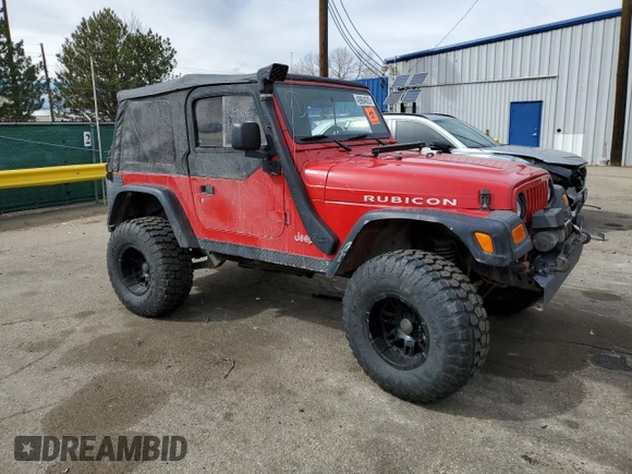2004 Jeep Wrangler Rubicon with VIN 1J4FA69S74P784117, listed as a Copart auction lot 49984625 with 0 mi miles and Non Repairable. Bid and sale history available at carsss.com. Image 4.