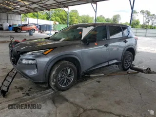 2023 Nissan Rogue S with VIN 5N1BT3AA5PC917769, listed as a Copart auction lot 58808045 with 18,202 mi miles and Salvage title. Bid and sale history available at DreamBid. Image 1.
