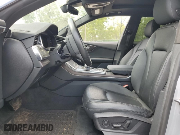 2019 Audi Q8 Premium Plus with VIN WA1EVAF10KD026245, listed as a Copart auction lot 50052993 with 44,522 mi miles. Bid and sale history available at carsss.com. Image 7.