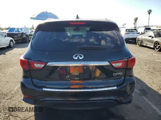 2018 Infiniti QX60 with VIN 5N1DL0MN0JC510584, listed as a Copart auction lot 47620935 with 182,537 mi miles and Salvage Title. Bid and sale history available at carsss.com. Image 6.