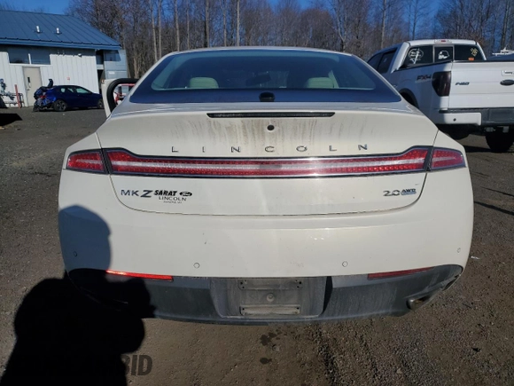 2013 Lincoln MKZ with VIN 3LN6L2J94DR817273, listed as a Copart auction lot 87550325 with 118,448 mi miles and Salvage Title. Bid and sale history available at carsss.com. Image 6.