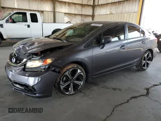 2014 Honda Civic Si with VIN 2HGFB6E51EH703297, listed as a Copart auction lot 59056285 with 68,860 mi miles and Salvage title. Bid and sale history available at DreamBid. Image 1.