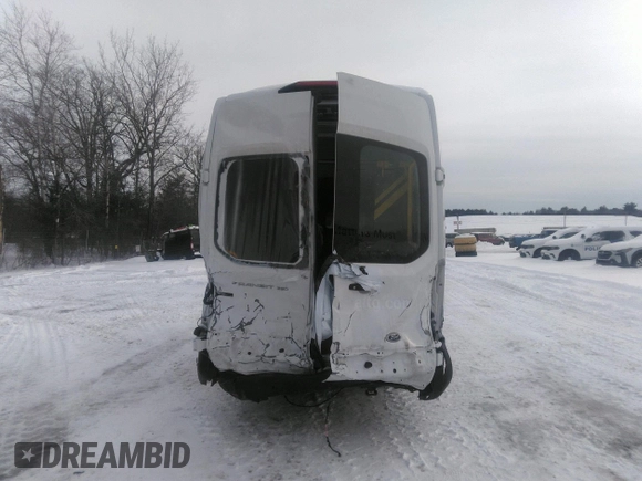 2021 Ford Transit Cargo with VIN 1FTBW3X89MKA61149, listed as a IAAI auction lot 41520778 with Not Provided miles. Bid and sale history available at carsss.com. Image 15.