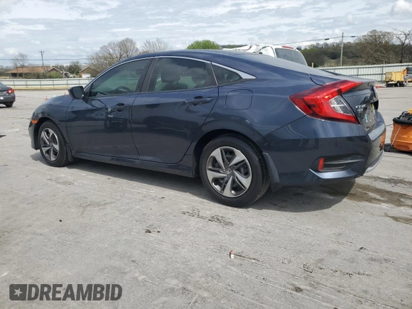 2021 Honda Civic Sedan LX with VIN 2HGFC2F62MH554717, listed as a Copart auction lot 51689805 with 72,739 mi miles and Non Repairable. Bid and sale history available at carsss.com. Image 2.