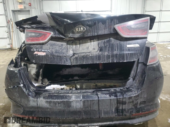 2015 Kia Optima with VIN KNAGM4AD3F5081497, listed as a Copart auction lot 45282855 with 84,270 mi miles and Salvage title. Bid and sale history available at DreamBid. Image 6.