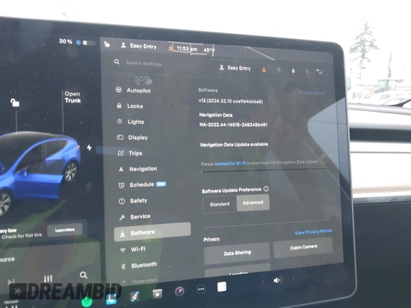 2021 Tesla Model Y Standard Range with VIN 5YJYGDED3MF103499, listed as a IAAI auction lot 41632064 with 132,846 mi miles and . Bid and sale history available at DreamBid. Image 18.