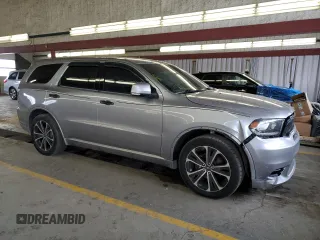 2019 Dodge Durango GT Plus with VIN 1C4RDHDG7KC721399, listed as a Copart auction lot 44747765 with 105,442 mi miles and Salvage Title. Bid and sale history available at carsss.com. Image 4.