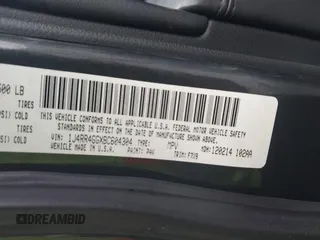 2011 Jeep Grand Cherokee Laredo with VIN 1J4RR4GGXBC604304, listed as a IAAI auction lot 42201742 with 196,483 mi miles and . Bid and sale history available at DreamBid. Image 9.