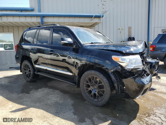 2013 Toyota Land Cruiser with VIN JTMHY7AJ6D4010154, listed as a Copart auction lot 72813284 with 131,863 mi miles and Salvage Title. Bid and sale history available at carsss.com. Image 4.